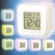 LCD Alarm Clock with Changeable in 7 Different Light Colors