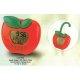 Apple Shape LCD Alarm Clock w/Calendar & Temperature