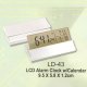 LCD Alarm Clock w/Calendar