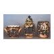 L: Flower Holder C: Cover Jar R: Garden Stool, L:B103-KGED-10 
C:J435-KGED-11 
R:G801-KGED-10