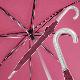 Polyester spring handopen aluminium shaft stick umbrella