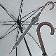 Nylon automatic stick umbrella