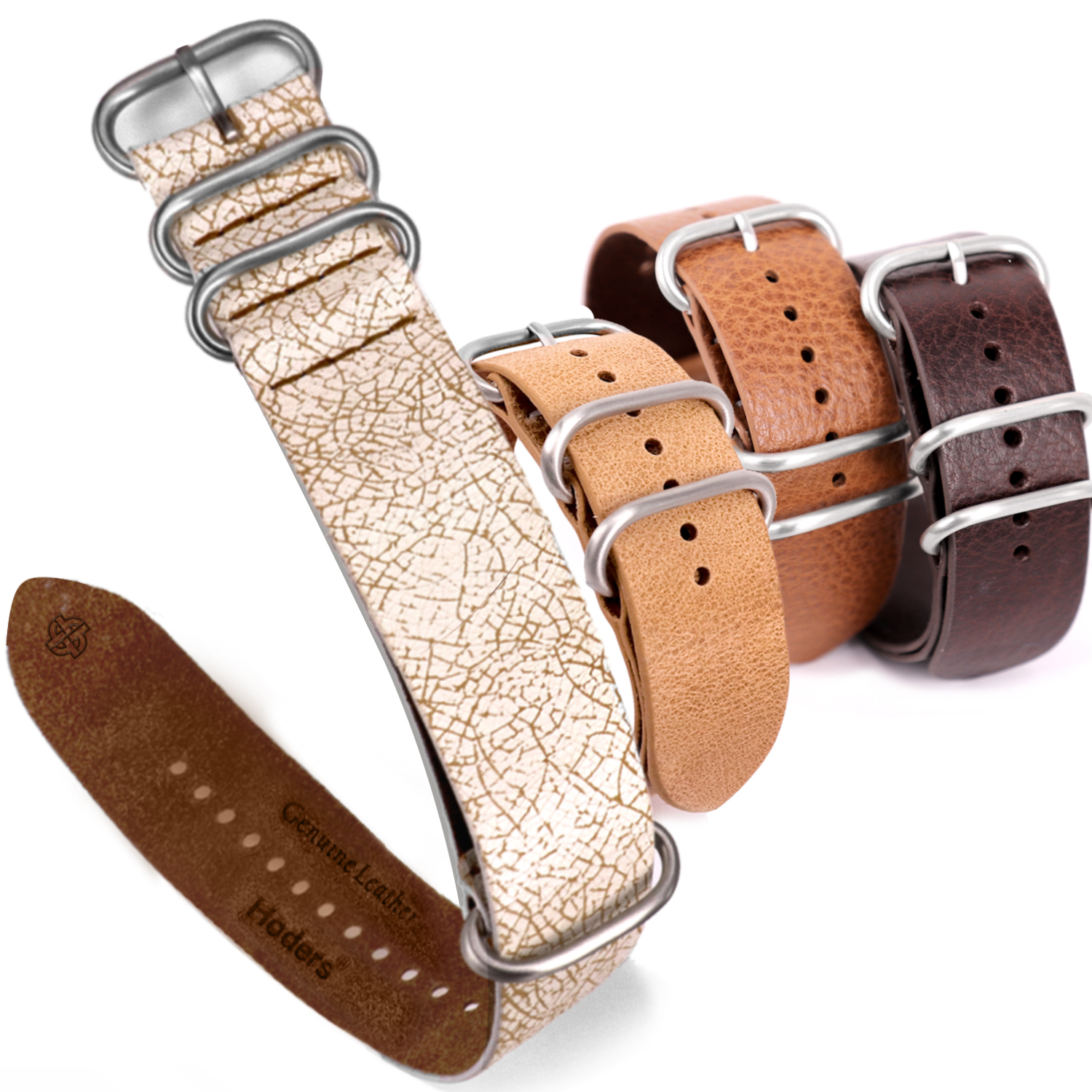 Leather Nato Watch strap