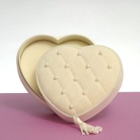 Heart Box with Beads