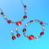 Necklace, Bracelet & Earring Set
