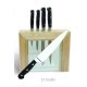 6 pieces knife sets with forged POM handle