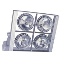 Grilled wall light