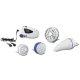 7 in 1 Multifunction Combo-X Autoscan radio, mini vacuum cleaner, fan, massager, signal light, torch & L.C.D. clock, 266 DX/ASR