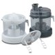 Battery Operated 4 in 1 Citrus press, shredder, bottle opener & eggmixer