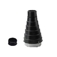 Conical Snoot with Honeycomb