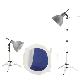 LHTK-P Series Fluorescent Light Compact Studio Kit, LHTK-2211P, LHTK-2201P, LHTK-2403P