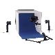 PBK Series Mini Quartz Light Compact Studio Kit, PBK-40AB-2LS, PBK-50AB-2LS