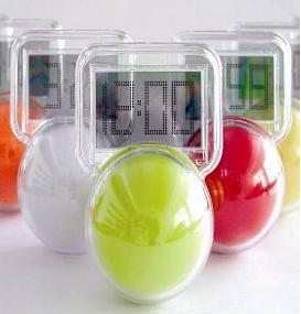 See Through Digital Clock