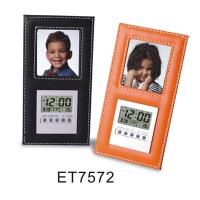 Clock in PU case