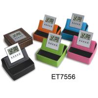 Clock in PU case