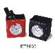 Clock in PU case