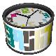 Analogue Alarm Clock, T2803