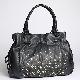 ''Rivet Sensation'' Leather Large Satchel, LL-090990