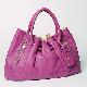 EF  inchesBig O inches Leather Satchel, LL-090505
