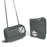 WALLET (LEFT)COSMETIC BAG (RIGHT)