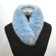 Dyed Fox Collar (with lining and fur clip)