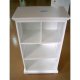 White MDF Storage Bookcase