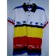 Mens stripe polo shirt
