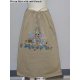 Woven Skirt with emb'd /beads, WS-4