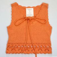 Knitted top vest