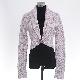 Cardigan with turn collar