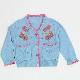 Cardigan with emb, NIK-0830
