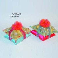 Organza potpourri sachet with small cushion

