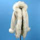 Hand Knitted Parka with Lamb's Fur Trimming, 1734