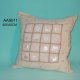 Polyester cushion with shells