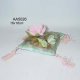 Organza potpourri sachet with artificial lotus