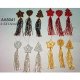Polyfoam christmas ornaments with sequins