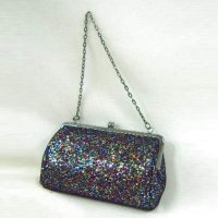 Shiny Pvc frame bags