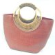 Goat skin mesh handbags