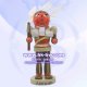 Hand painted wooden Abenaki, C03