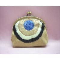 All Season Ladies Linen Fashion Frame Purse