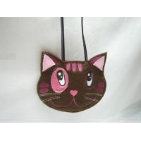 Fake Suede Shoulder Pouch