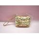 Gold Snake PU Clutch