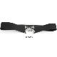 Black Elastic Belt, BLT0703