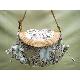 Woven Cotton Flap Bag, 28415