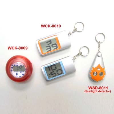 LCD Clock (WCK-8009, WCK-8010),UV Detector (WSD-8011)