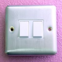 6 Amp X rated 2 Gang 2 Way Switch