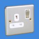 13 amp Single Switched Socket