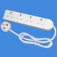13 Amp 4 Way Extension Socket