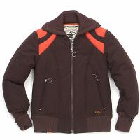 Ladies' polyfill street jacket