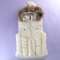 Technical ski-down waistcoat